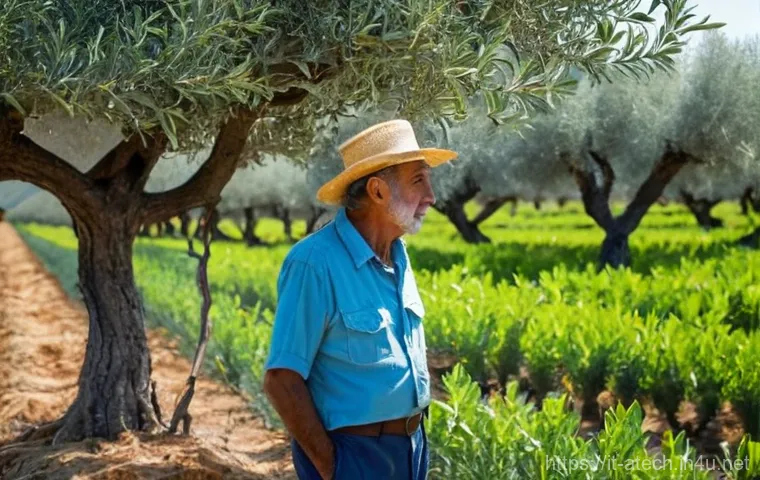 농업기술 실습 중 흔히 하는 실수 - **"A thoughtful Italian agronomist, a woman in her early 40s with a focused expression, sits in a co...