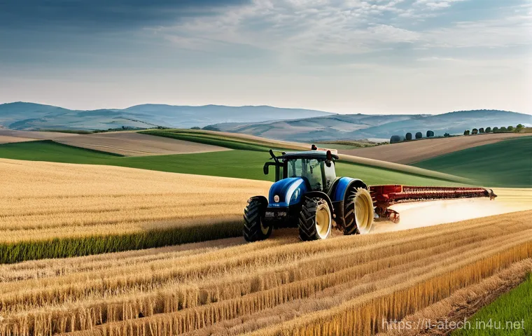 농업기술 실무 경험 활용법 - **Prompt:** "A close-up view of a vibrant Italian tomato field during a sunny afternoon. Rows of hea...