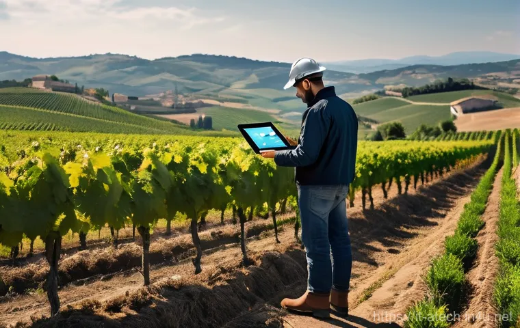 농업기술 현장에서의 안전 관리 - **Prompt 2: Agricultural Safety Workshop in Rural Italy**
    Inside a brightly lit, organized farm ...